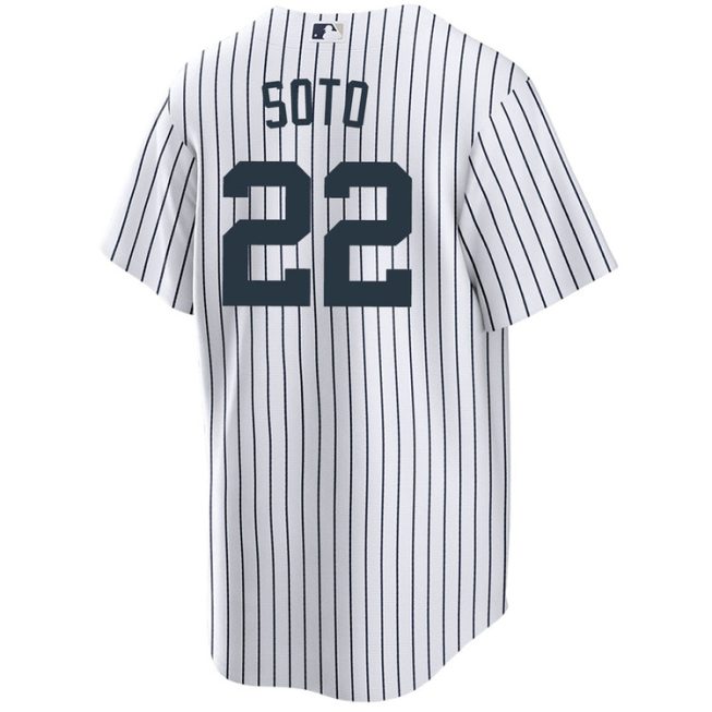 Juan Soto New York Yankees Home World Series Jersey - Image 2