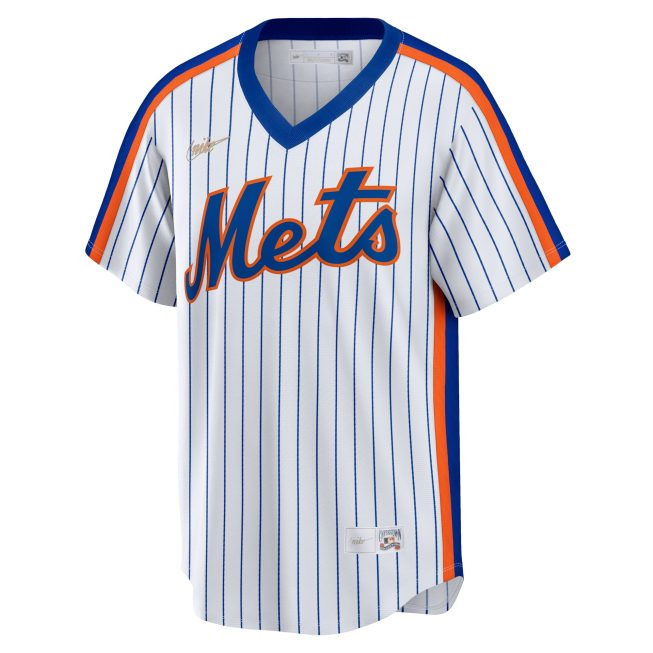 Keith Hernandez New York Mets Home Cooperstown Collection Player Jersey - White - Image 2