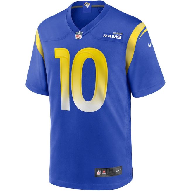 Cooper Kupp 10 Los Angeles Rams Men Game Jersey - Royal - Image 2