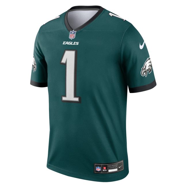 Jalen Hurts Philadelphia Eagles Legend Jersey - Midnight Green - Image 2