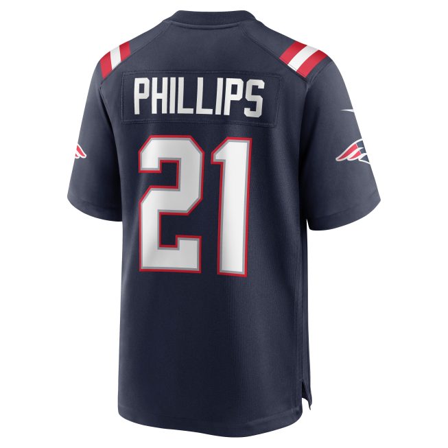 Adrian Phillips New England Patriots Game Jersey - Navy - Image 3