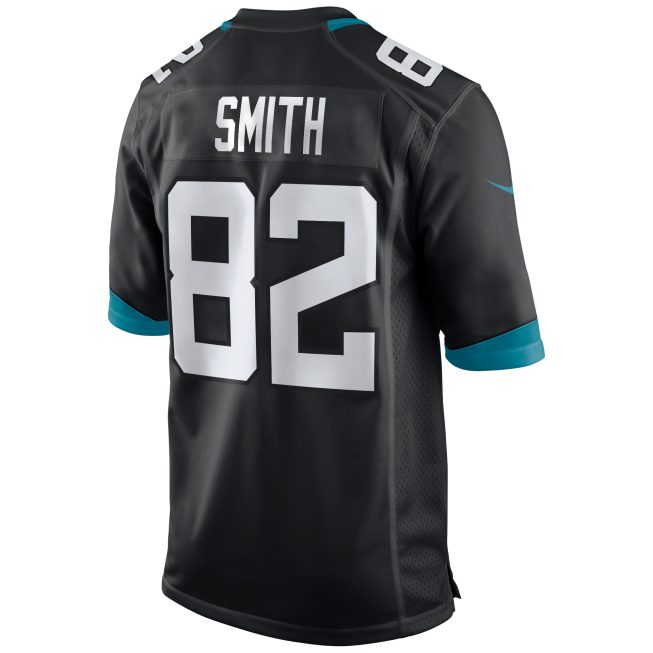 Jimmy Smith Jacksonville Jaguars Game Retired Player Jersey - Black - Image 3