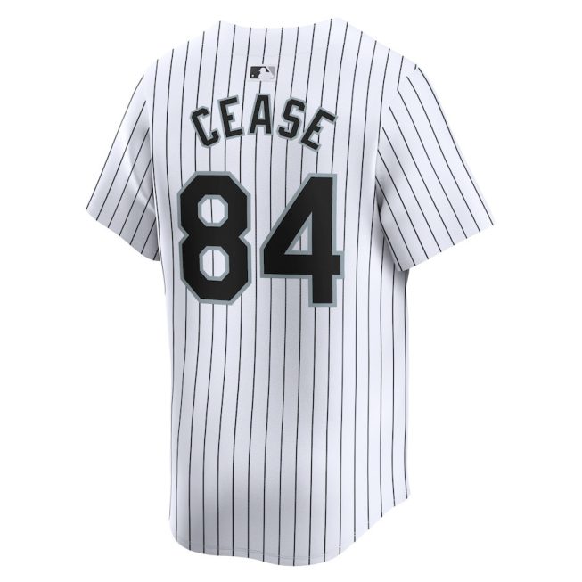 Dylan Cease 84 Chicago White Sox Home Limited Player Men Jersey - White - Image 3