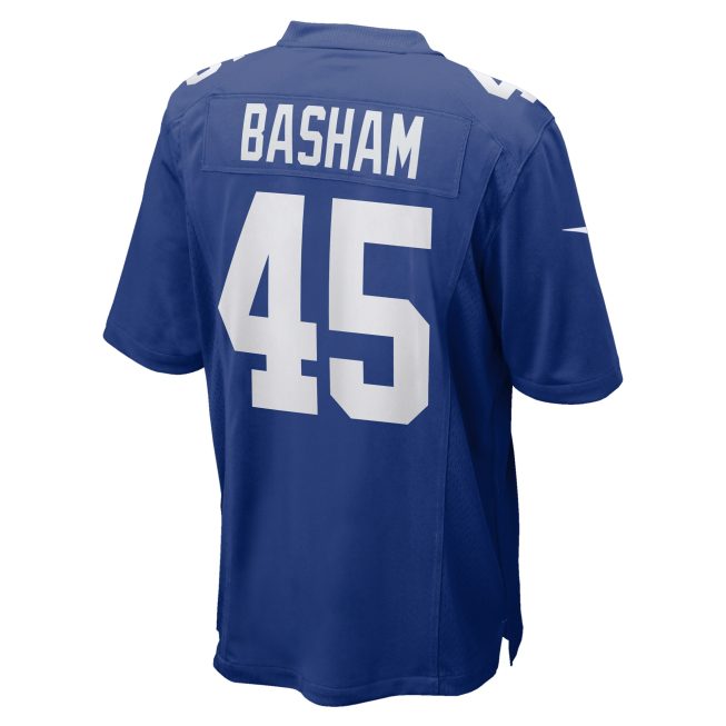 Boogie Basham New York Giants Game Jersey - Royal - Image 3