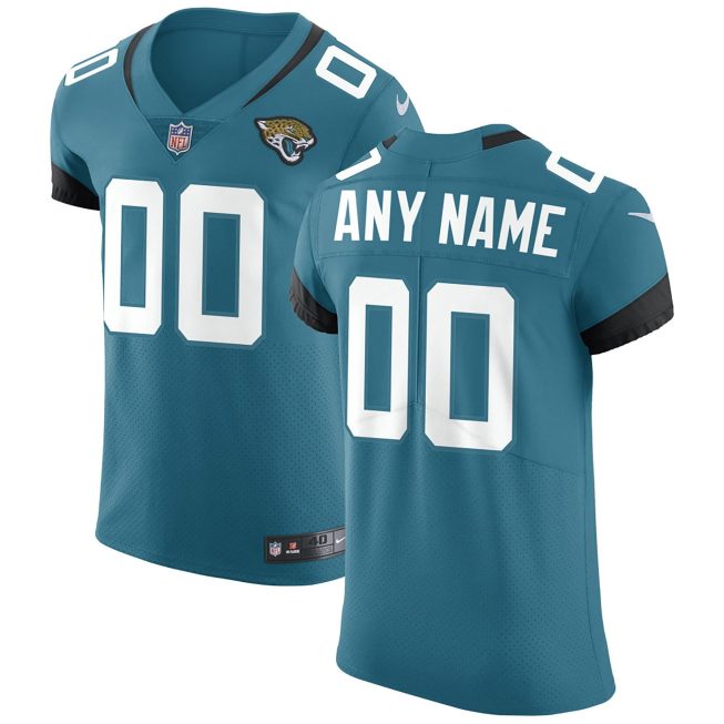 Jacksonville Jaguars Vapor Untouchable Elite Custom Jersey - Teal