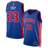 Jaden Ivey Detroit Pistons Unisex 2022 Draft First Round Pick Swingman Jersey - Icon Edition - Blue