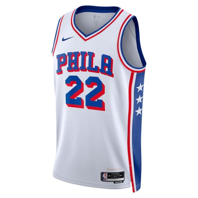Patrick Beverley 22 Philadelphia 76ers 2023/24 Swingman Jersey - Association Edition - White - Image 2