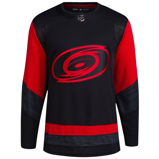 Carolina Hurricanes 2023 Stadium Series Primegreen Authentic Jersey - Black - Image 2