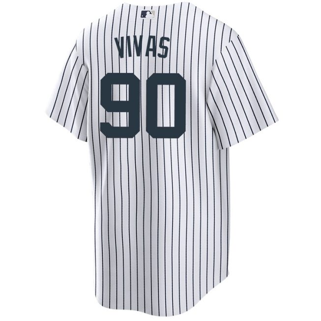 Jorbit Vivas New York Yankees Home World Series Jersey - Image 2