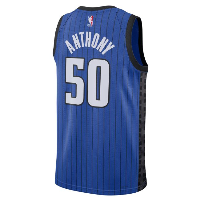 Cole Anthony Orlando Magic Jordan Brand Unisex Swingman Jersey - Statement Edition - Blue - Image 3