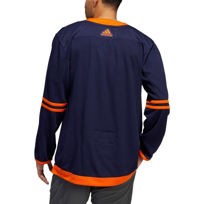Edmonton Oilers Alternate Primegreen Authentic Custom Jersey - Navy - Image 2
