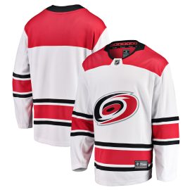 Carolina Hurricanes Fanatics Youth Away Breakaway Jersey - White