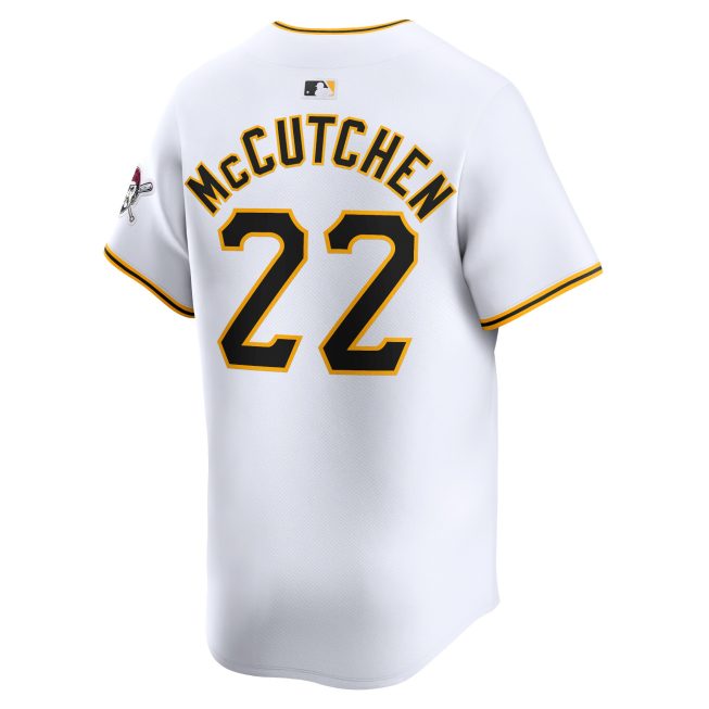 Andrew McCutchen Pittsburgh Pirates Youth Home Limited Player Jersey - White - Image 3