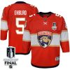 Aaron Ekblad 5 Florida Panthers 2024 STANLEY CUP Final Youth Home Breakaway Jersey - Red