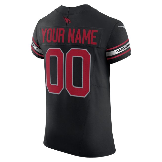Arizona Cardinals Vapor F.U.S.E. Elite Custom Jersey - Black - Image 3