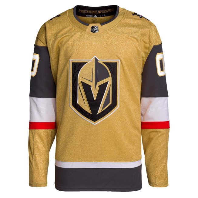Vegas Golden Knights Home Primegreen Authentic Custom Jersey - Gold - Image 2