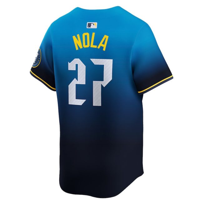 Aaron Nola 27 Philadelphia Phillies 2024 Limited City Connect Jersey - Mens - Image 3