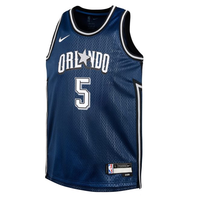 Paolo Banchero Orlando Magic Youth Swingman Replica Jersey - City Edition - Navy - Image 2
