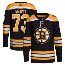 Charlie McAvoy Boston Bruins Home Primegreen Authentic Pro Player Jersey - Black