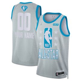 2022 All-Star Game Swingman Custom Jersey - Gray