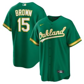 Seth Brown Oakland Athletics Alternate Replica Jersey - Kelly Green