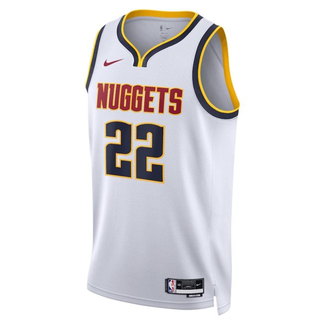Zeke Nnaji 22 Denver Nuggets Unisex Swingman Jersey - Association Edition - White - Image 2