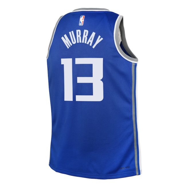 Keegan Murray 13 Sacramento Kings 2023/24 City Edition Swingman YOUTH Jersey - Blue - Image 3