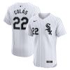 Oscar Colas Chicago White Sox Home Elite Player Jersey - White