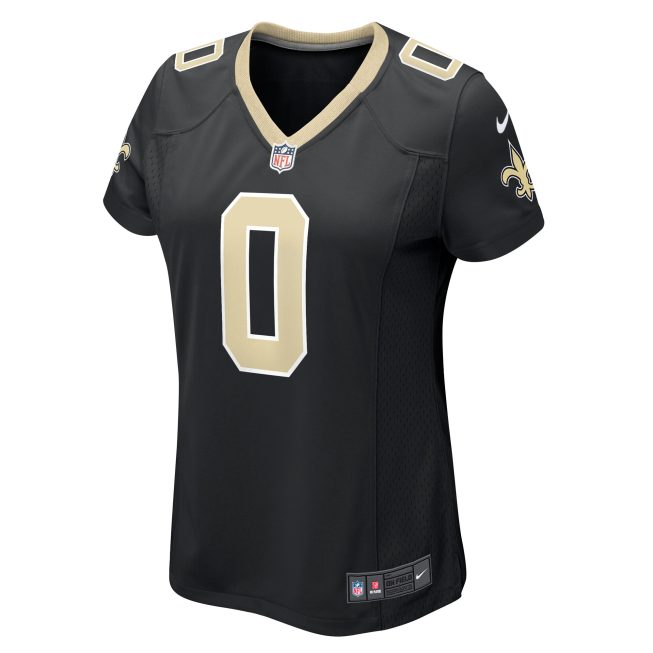 Ugo Amadi New Orleans Saints Women's Team Game Jersey - Black - Image 2
