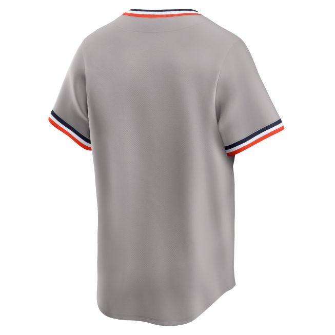 Detroit Tigers Cooperstown Collection Limited Jersey - Gray - Image 3