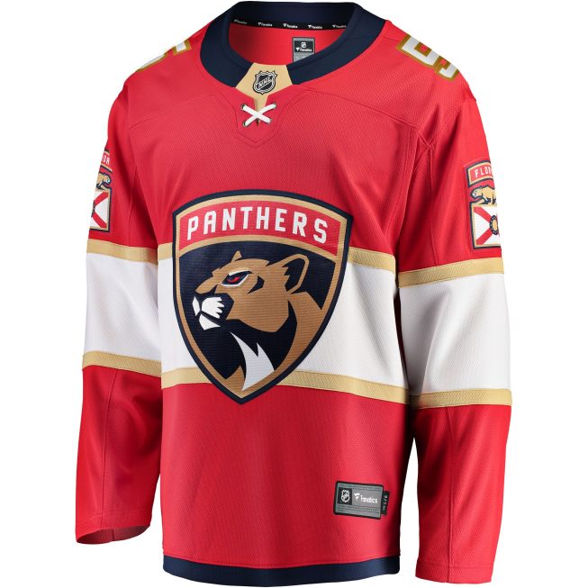Aaron Ekblad Florida Panthers Fanatics Home Team Breakaway Player Jersey - Red - Image 2