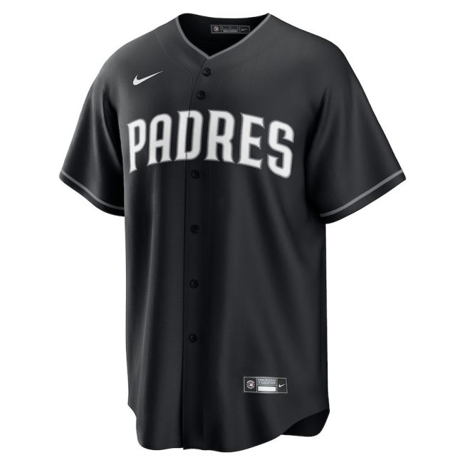 Fernando Tatis Jr. 23 San Diego Padres Men Jersey - Black - Image 2