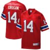 Steve Grogan 14 New England Patriots Pro Line Vintage Men Retired Jersey - Red