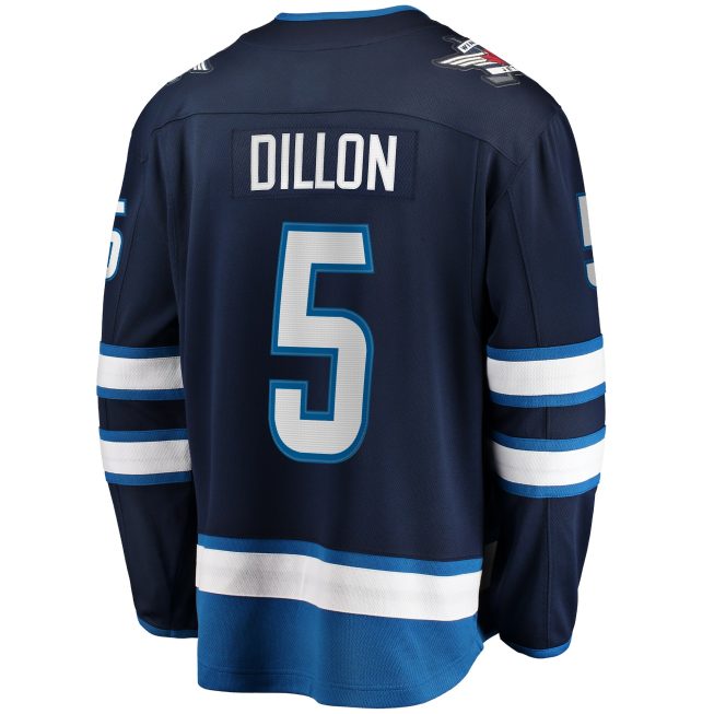 Brenden Dillon Winnipeg Jets Fanatics Home Premier Breakaway Player Jersey - Navy - Image 3