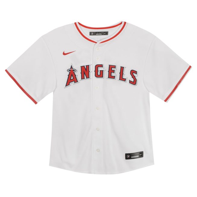 Mike Trout Los Angeles Angels Toddler Game Jersey - White - Image 2