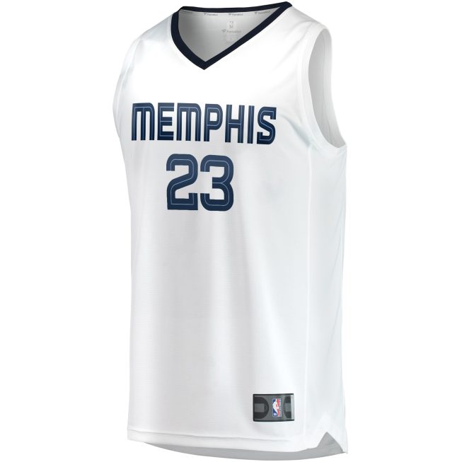 Derrick Rose Memphis Grizzlies Fanatics Youth Fast Break Player Jersey - Association Edition - White - Image 2