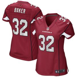 Budda Baker 32 Arizona Cardinals Women GameJersey - Red