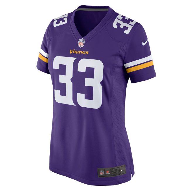 Brian Asamoah Minnesota Vikings Women's Player Game Jersey - Purple - Image 2