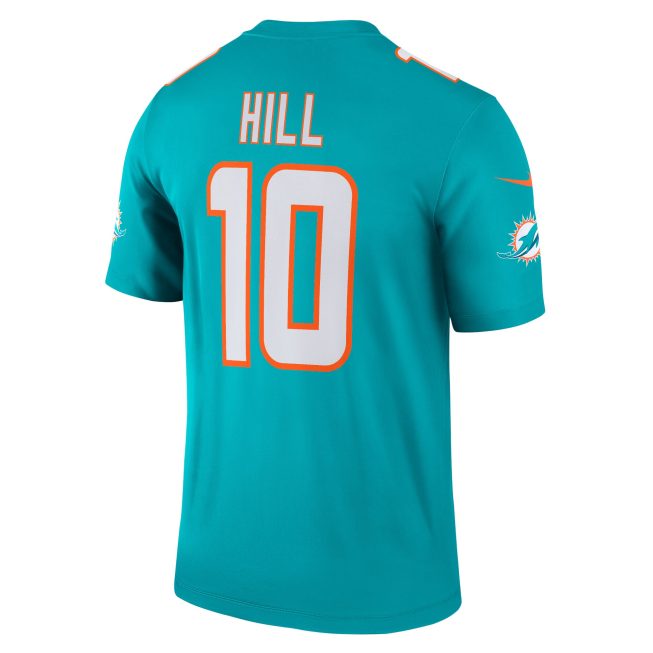 Tyreek Hill Miami Dolphins Legend Jersey - Aqua - Image 3