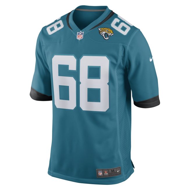 Brandon Scherff Jacksonville Jaguars Game Player Jersey - Teal - Image 2