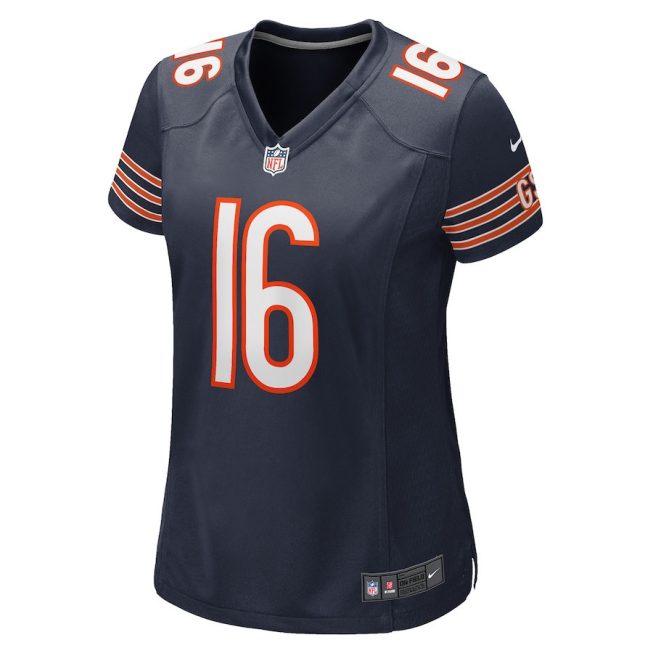 Trenton Gill 16 New York Giants Women Game Jersey - Navy - Image 2
