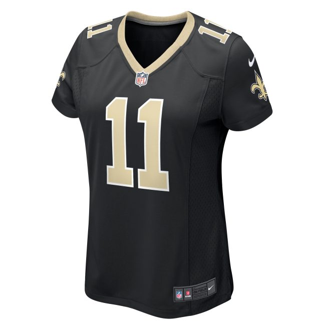Cameron Dantzler Sr New Orleans Saints Women's Game Jersey - Black - Image 2