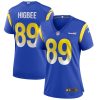 Tyler Higbee 89 Los Angeles Rams Women Game Jersey - Royal