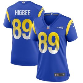 Tyler Higbee 89 Los Angeles Rams Women Game Jersey - Royal