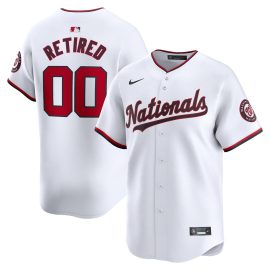 Washington Nationals Home Limited Pick-A-Player Retired Roster Jersey - White