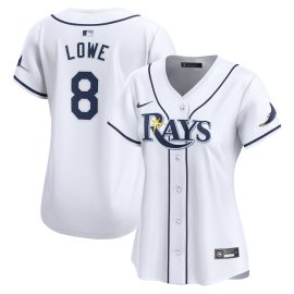 Brandon Lowe Tampa Bay Rays Women's Home Limited Player Jersey - White