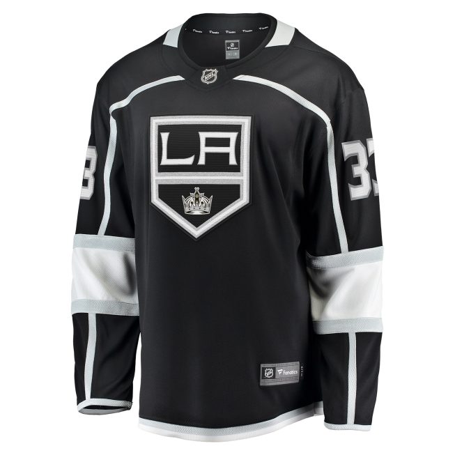 Cam Talbot Los Angeles Kings Fanatics Home Breakaway Jersey - Black - Image 2