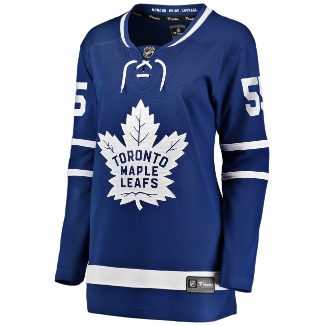 Mark Giordano Toronto Maple Leafs Women's Fanatics Home Breakaway Player Jersey - Blue - Image 2