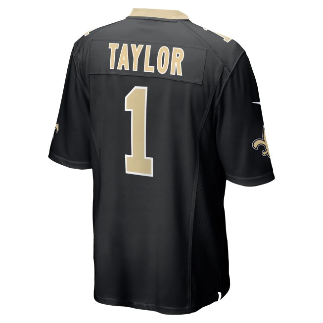 Alontae Taylor New Orleans Saints Team Game Jersey - Black - Image 3