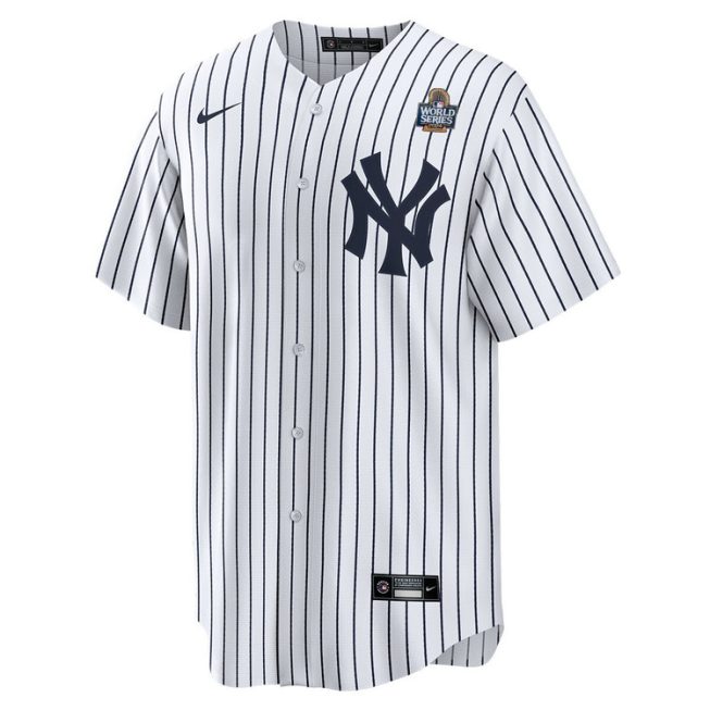 Aaron Boone New York Yankees Home Player World Series Jersey - Image 3